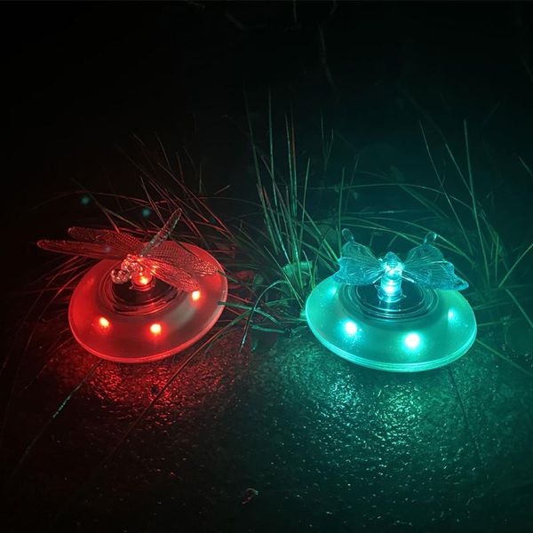 

lawn lamps solar led float lamp rgb color change butterfly waterproof outdoor garden pond water light swimming pool underwater lights
