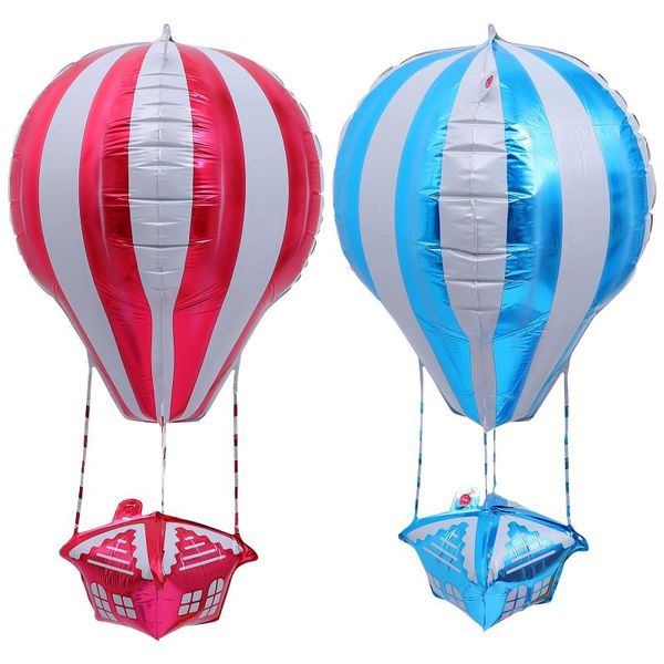 

party decoration 2 pcs durable practical creative portable aluminum foil balloons po props for office