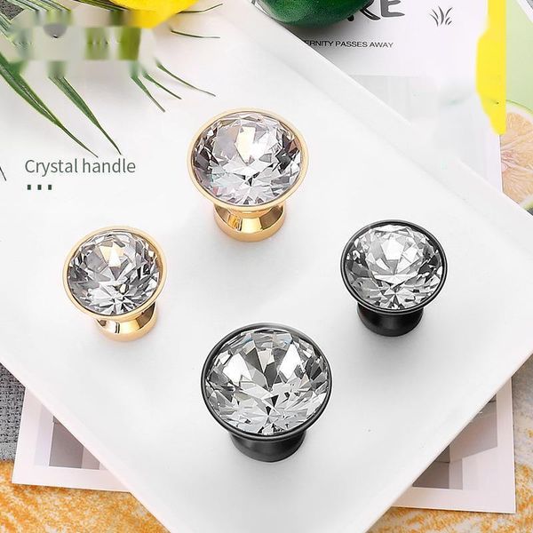 

handles & pulls yijia single hole drawer crystal handle cabinet door ktv table side hardware
