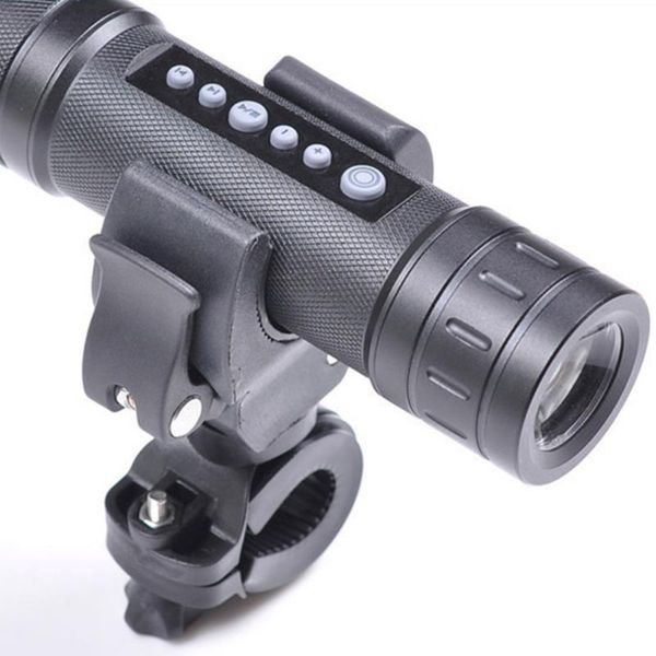 

bicycle light holder handlebar mount cycling bike clamp clip for led lights