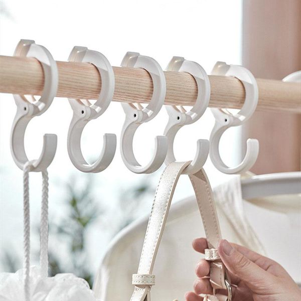 

multi purpose s clip hooks abs white hook & rails