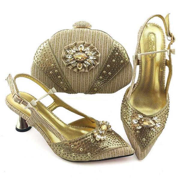 

dress shoes fashion pink with stones lady sandal and handbag set matching for evening mm1107 heel height 7cm bsu1, Black