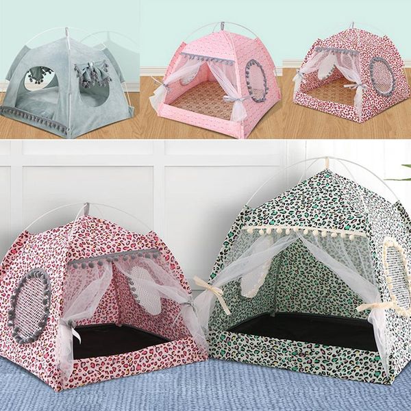 

cat beds & furniture pet bed for dog tent nest house cage accessories comfy calming small dogs cozy hammock