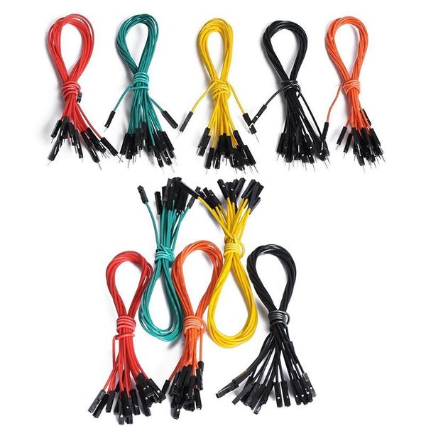 

other lighting accessories 100pcs dupont line 10cm 20cm 30cm male to + female and jumper wire connector cable diy kit