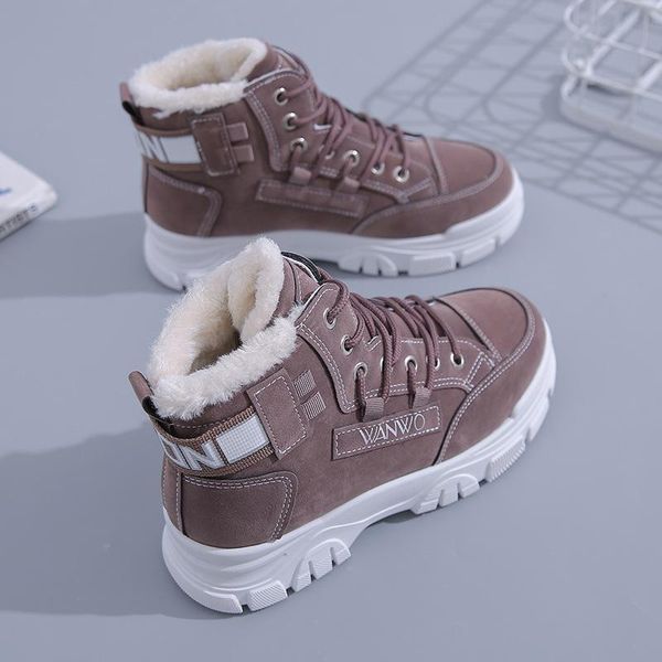 

boots fashion casual shoes autumn and winter cotton high women korean wild, Black