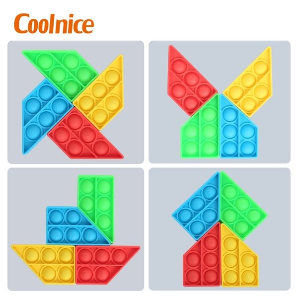 

children's puzzle rodent pioneer silicone toy puzzle deskearly education brain development game