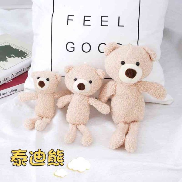 

plush cute teddy bear girl backpack net red pendant back doll