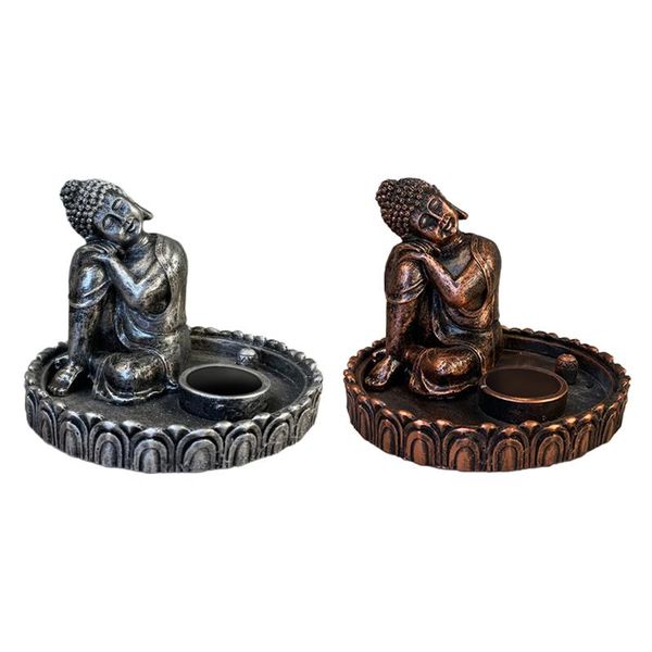 

party decoration buddha statue figurine candle holder home office decor