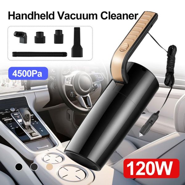 

vacuum cleaner car handheld cleaners mini high suction 120w 12v 4500pa auto home accessories