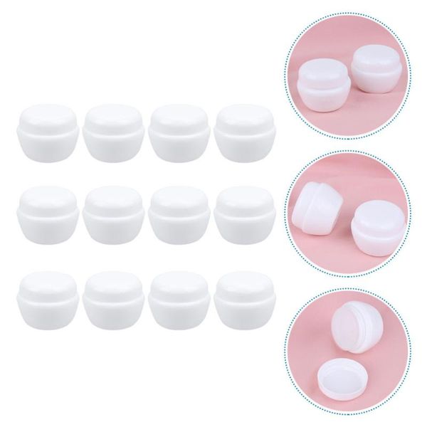 

storage bottles & jars 40pcs 5g mushroom shape cream jar travel lotion containers packaging