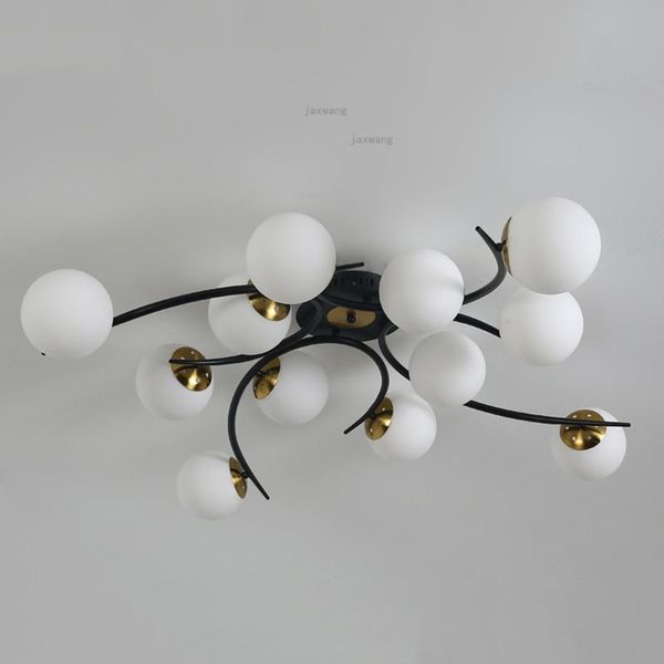 

ceiling lights nordic led light personality design dining room lighting fixtures home deco living glass lamp