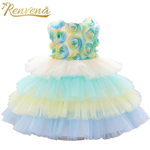 

girl's dresses baby dress christening baptism toddler ball gown girls for wedding party flower girl clothes infants clothing, Red;yellow