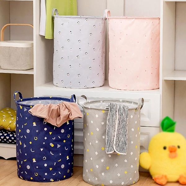 

laundry bags opvouwbare wasmand grote capaciteit vuile kleren opslag organizer emmer homehold opbergtas
