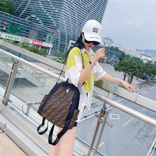 

factory store shop fashionable new letter backpack fashion travel bag women's simple schoolbag wholesale store 12