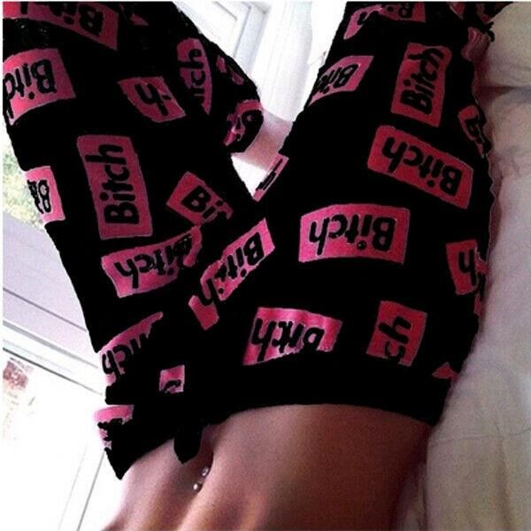 

yoga outfits womens ladies joggers trousers tracksuit bottoms jogging gym pants lounge sport casual pencil legging feminina, White;red