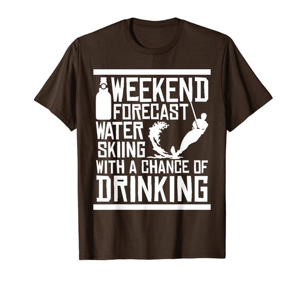 

Water Skiing With Chance Of Drinking Skiing T-Shirt, Mainly pictures