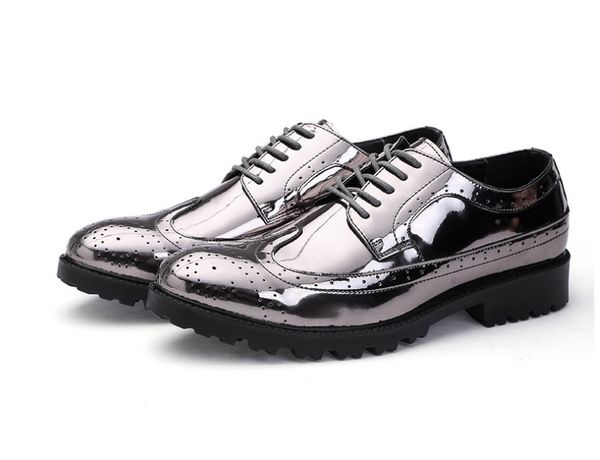 

men luxurys dress shoes autumn fashion business wedding footwear mans comfy leather design formal shoe europe style, Black