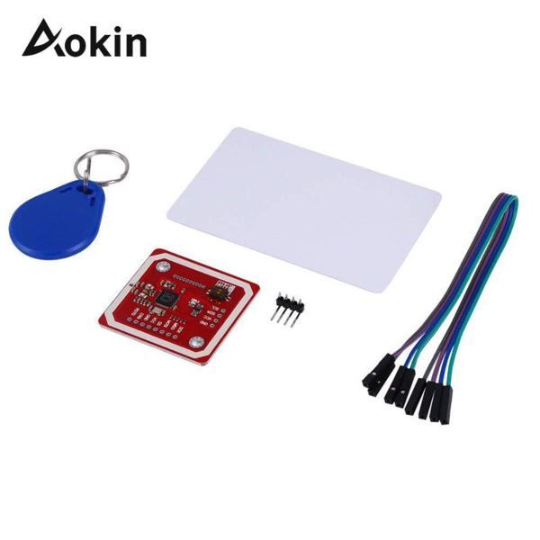 

integrated circuits pn532 nfc rfid wireless module v3 user kits reader writer mode ic s50 card pcb attenna i2c iic spi hsu for arduino diy k