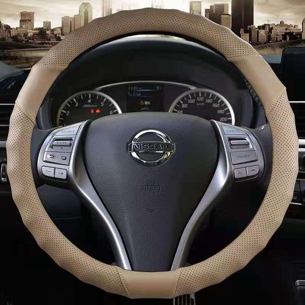 

steering wheel covers pu leather cover for qashqai juke primera versa almera terrano kicks march murano 350z nv200