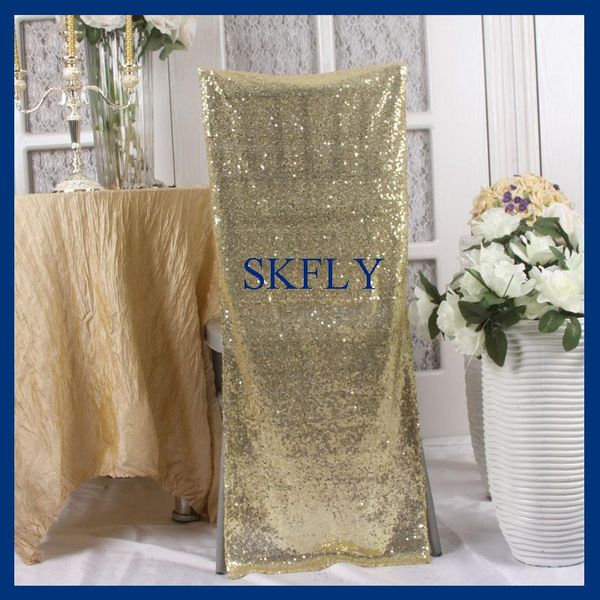

chair covers ch004q skfly wholesale 2021 standard chiavari elegant light gold sequin cap