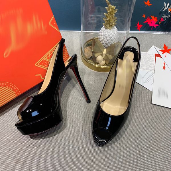 

2021 good quality fashion women luxurys designers shoes designer sandals womens luxury high heels sandal dress shoess with box size 35-41 -h, Black