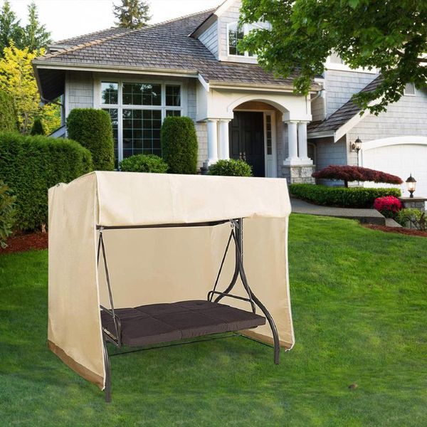 

shade rain cover ruffled park rain-proof outdoor patio swing chair dust covers waterproof seat sails 3