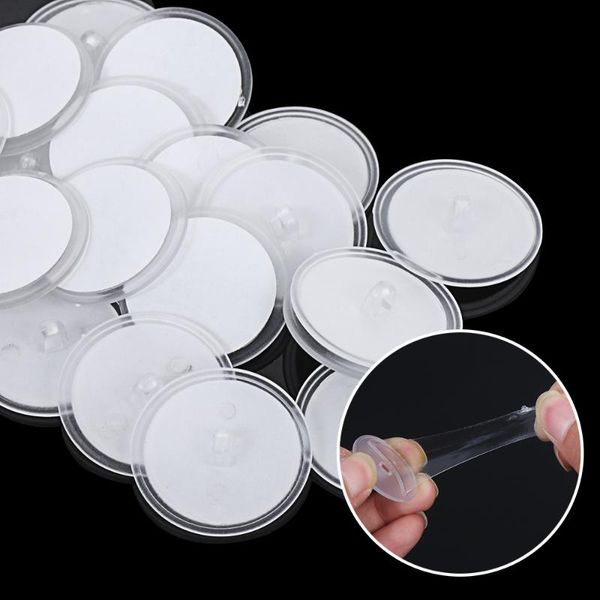 

ceiling strong traceless small disc hook transparent 3cm suction home storage decorative poster hanging self adhesive hooks & rails