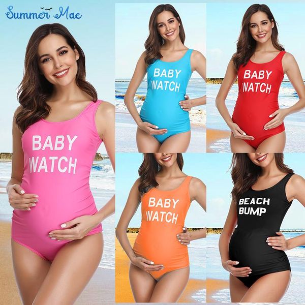 

one-piece suits baby watch maternity swimsuit one piece blackless swimwear