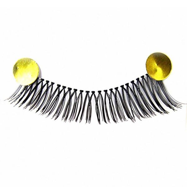 

false eyelashes 10 pairs of black stems thick eye lashes makeup cross
