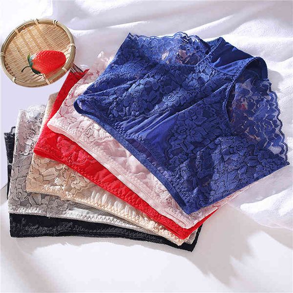 

ladies mesh panties high tail needless edge underwear slips transparent side women cats health knickers lingerie xxxl, Black;pink