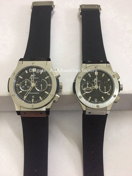 

2021 aaa couple classic fusion men's watches and women's sports luxury tape watch size 42mm38mm design imported electronic timing, Slivery;brown