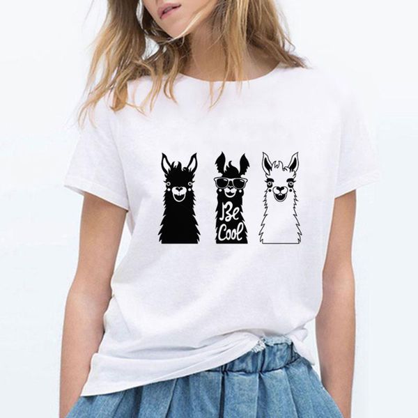 

women's t-shirt y2k aesthetic graphic tee gothic women kawaii clothes appliques summer, White