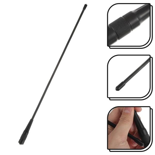 

1pc practical radio antenna dual band compatible with uv5r 6r 888s walkie talkie