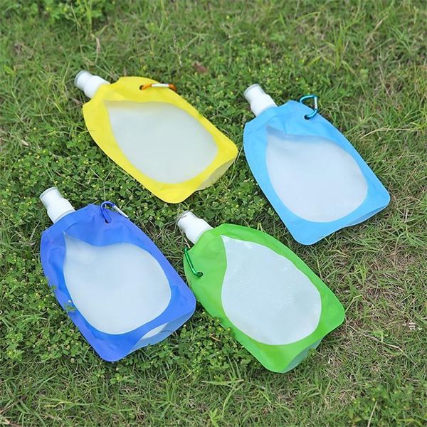 Newfolable Dobrável Colapsível Bebendo Carro Bag Water Carrier Recipiente Ao Ar Livre Camping Caminhada Piquenique Saco Líquido EWF7643