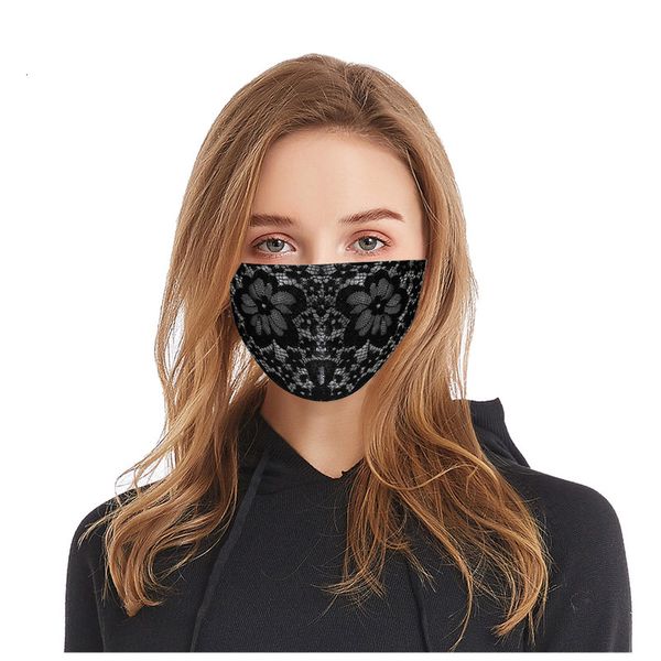 

masks summer women lace floral pattern breathable face s female masque dropshipping decoration