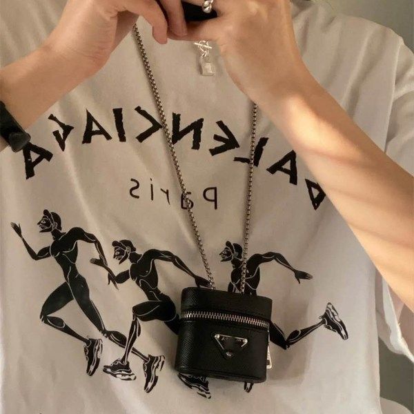 

design purse headset bag new chain card mini coin wallet short single shoulder bag messenger tm