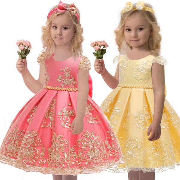 

premium 70% off princess dress new lace for children in, White