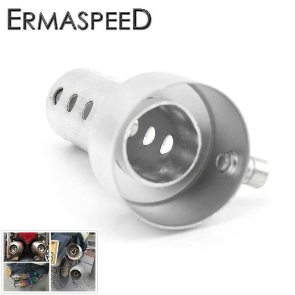 

motorcycle exhaust system universal muffler insert baffle can removable 35/42/45/48/60mm motorbike assembly db killer
