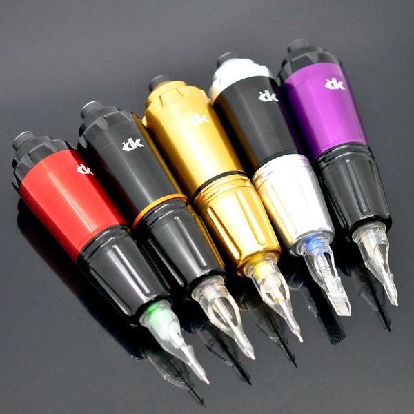 

tattoo guns kits pen rotary machine hybrid and permanent makeup motor swiss needle cartridges for artists
