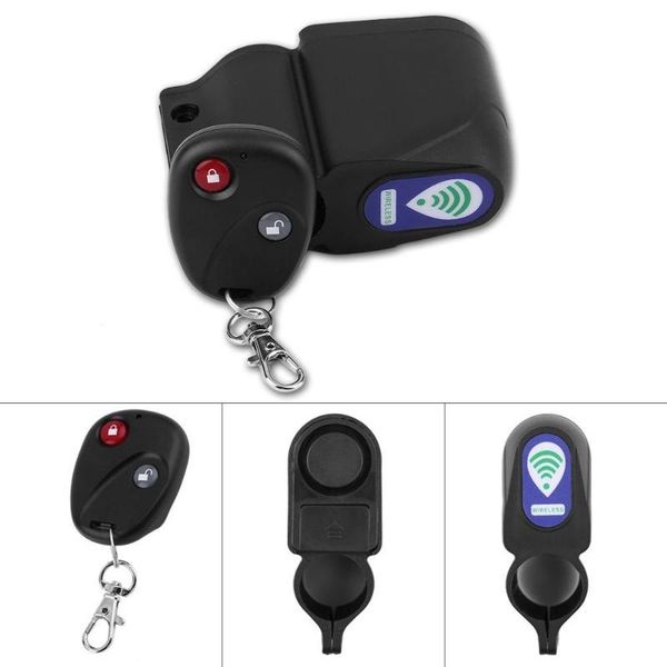 

bike locks anti-theft lock cycling security wireless remote control vibration alarm 110db bicycle