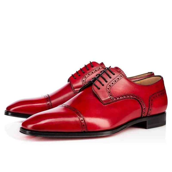 

red fashion sneakers bottom shoes so charles calf genuine leather flat oxford mens womens perfect walking flats wedding party loafers, Black