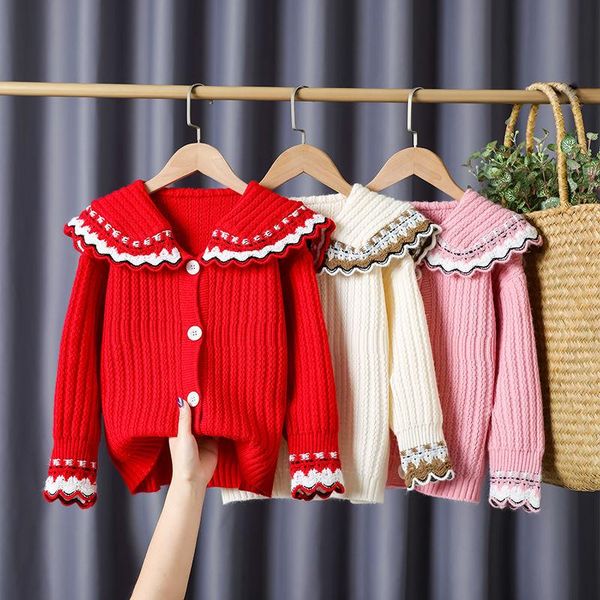 

spring autumn/winter/summer girls kids boys sweater cardigan comfortable cute baby clothes children clothing pullover, Blue