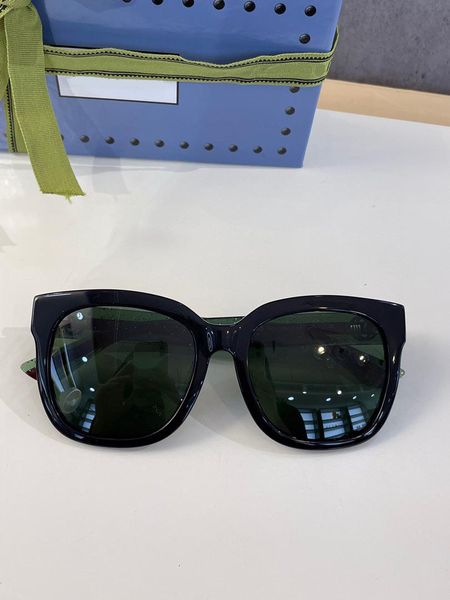 

womens sunglasses for women and men summer style 0034 anti-ultraviolet retro plate square full frame fashion eyeglasses random box, White;black