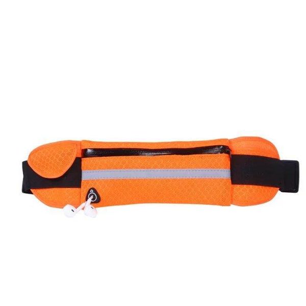 

waist bags 1 pcs sports running breathable bag female outdoor fitness cycling chest with earphone hole