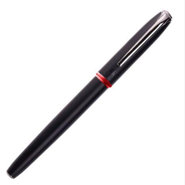 

picasso pimio black metal fountain pen titanium ef/m/bent nib 0.38/0.5/1.0mm matte barrel with gift box business set pens