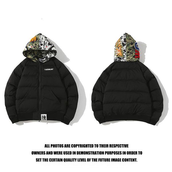 

hoodies the same cotton padded clothes of stars in 2021 winter, Black