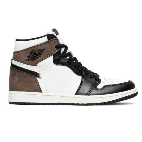 

1 high og dark mocha basketball shoes 1s sneakers 555088 105 version