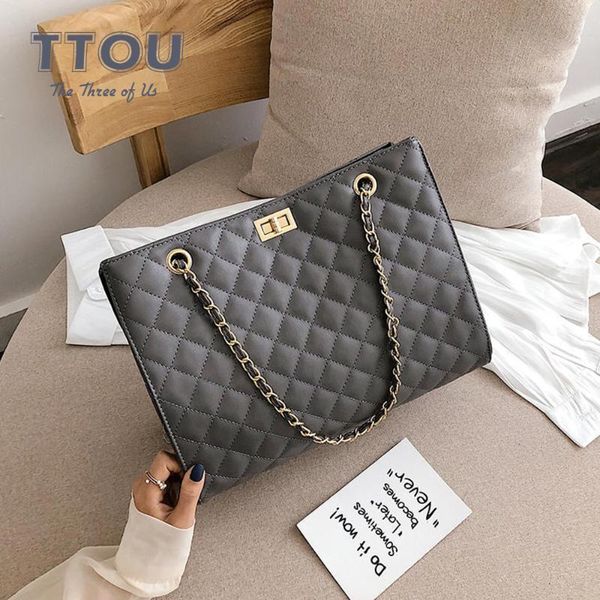 

waist bags fashion women bag qualityÂ leather handbags plaid chains shoulder silver crossbody for 2021 bolsas feminina