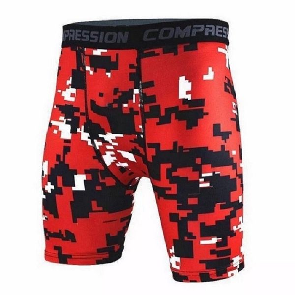 

men colour running shorts bathing trunks men's brand sportswear male compression tight gym knickers wicking leggings 0000005, Black