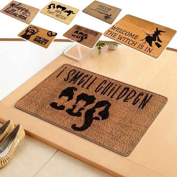 

carpets halloween doormat carpet welcome home mat non slip bottom indoor outdoor cartoon absorbent anti-slip kitchen bedroom